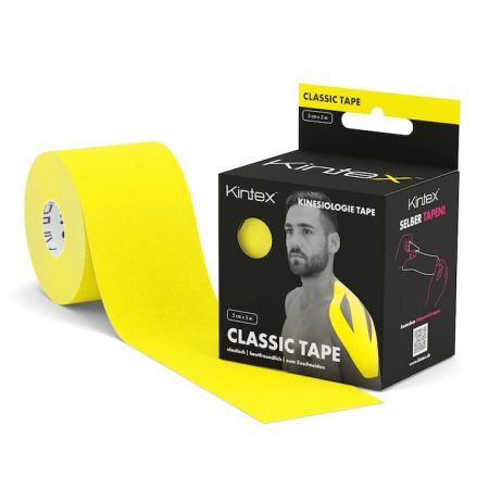 Kintex Classic - kineziotejp 5cm x 5m žlutá