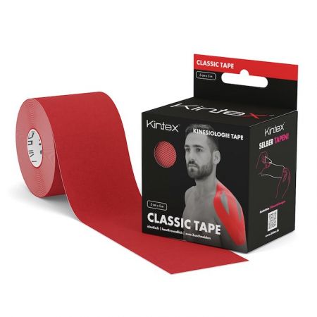 Kintex Classic - kineziotejp 5cm x 5m červená