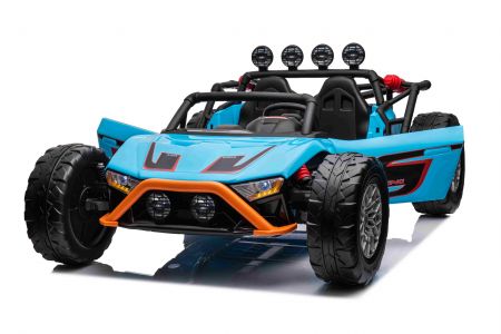 Elektrická bugina Monster RACING 400W XXL modrá