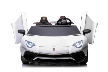 Dětské elektrické autíčko Lamborghini Aventador SV 400W bílé