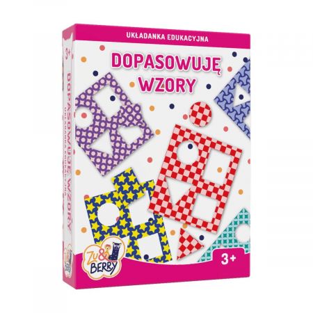 KIK Vzdělávací puzzle MUDUKO Shodné vzory KX4697