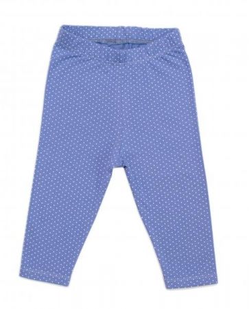 Kojenecké legíny K-Baby, modré s puntíky, vel. 68, 68 (3-6m)