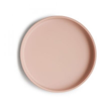 Mushie silikonový talíř s přísavkou Classic Blush