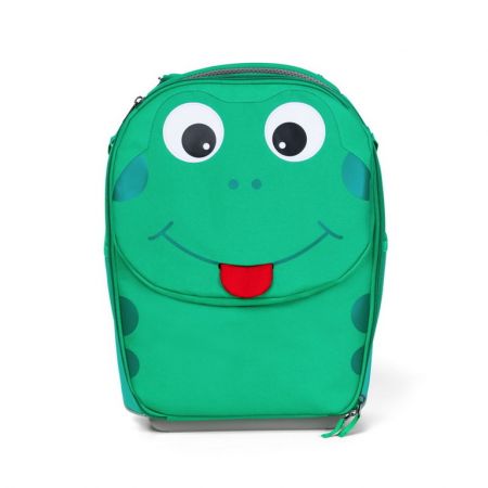 Dětský cestovní kufřík Affenzahn Trolley Finn Frog - green