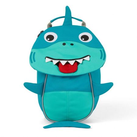 Batůžek pro nejmenší Affenzahn Small Friend Shark - turquoise