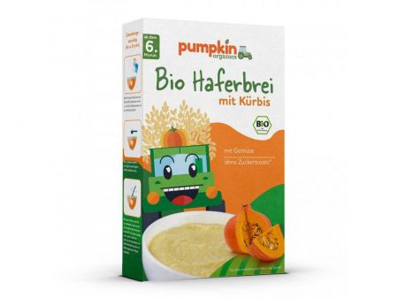 Pumpkin Organics Bio celozrná kaše s dýní 200 g 6 m+