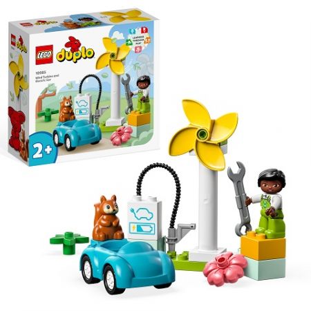 LEGO® DUPLO® 10985 Větrná turbína a elektromobil