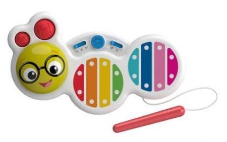 BABY EINSTEIN Hračka hudební xylofon Cal’s Curious Keys™ 12m