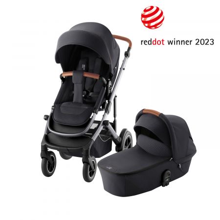 Set kočárek Smile 5Z + hluboká korba, Fossil Grey (Fossil Grey)