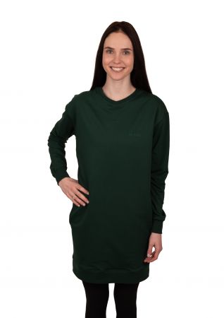 Moniel kojící mikina dlouhá Basic Dark Green Velikost: XXL