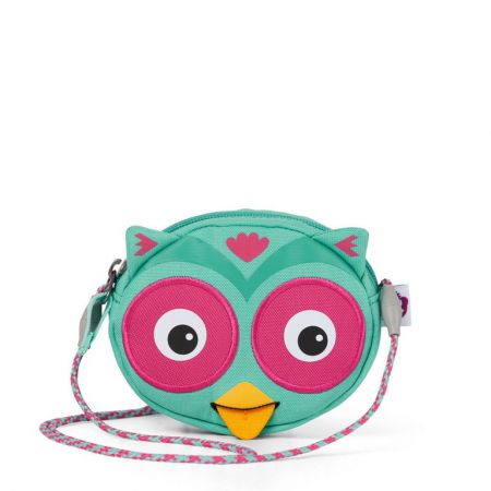 Dětská kabelka Affenzahn Wallet - Olivia Owl - turquoise