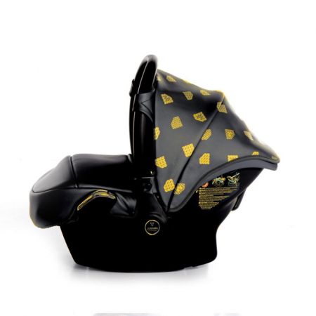 Autosedačka Junama BabySchild Glow - 05 Black/Gold