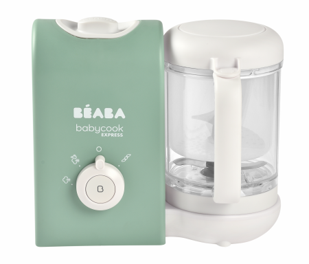 Parní vařič + mixér BABYCOOK Express Sage Green