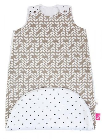 MOTHERHOOD Vak spací 2v1 ZIP-A-Round Beige mušelínový Beige Classics 3-18m 0,5 tog