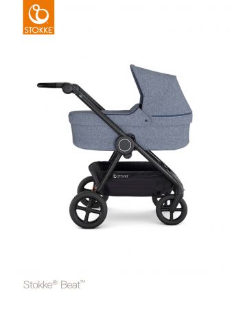 STOKKE Hluboká korba na kočárek Beat Blue Mélange