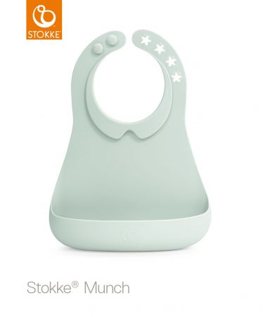 STOKKE Bryndák Munch Bib Soft Mint