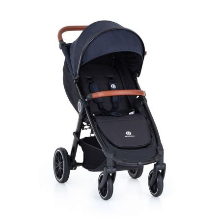 Petite&Mars Street+ RWS Oak sportovní kočárek complete + stříška-Anthracite Blue