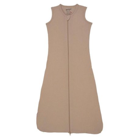 Lodger Letní spací pytel Hopper Sleeveless Seersucker vel. 50/62 Beige