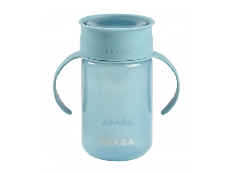 Beaba Hrnek trénovací 360° 340 ml 12 m+  Blue