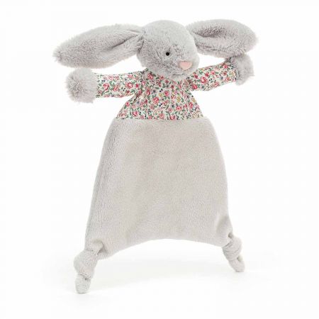 JELLYCAT Králiček Blossom muchláček Silver 25x22cm