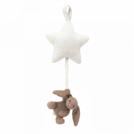 JELLYCAT Králiček Bashful hudební hračka Beige 28cm