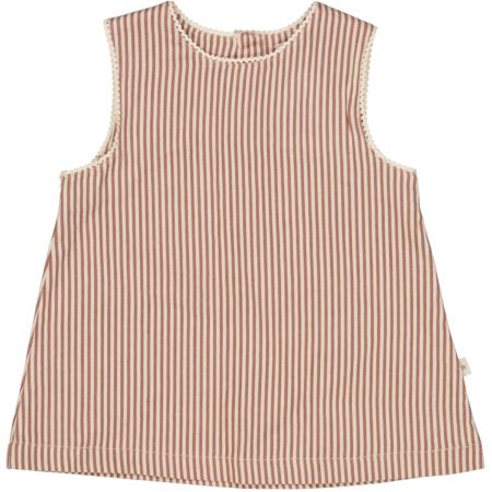 Wheat dívčí top Ingrid 0603 - vintage stripe Velikost: 128 Biobavlna