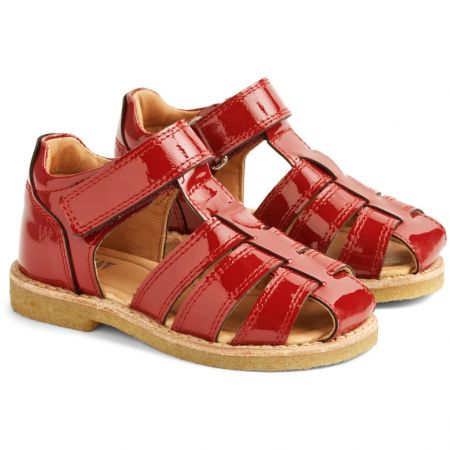Wheat dětské sandály Bailey 436 - red Velikost: 25 Lakovaná kůže