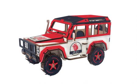 Woodcraft construction kit | Woodcraft Dřevěné 3D puzzle SUV DS98183098