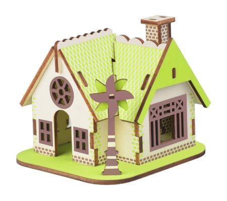 Woodcraft construction kit | Woodcraft Dřevěné 3D puzzle Dům Ellie DS22499262
