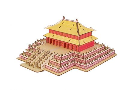 Woodcraft construction kit | Woodcraft Dřevěné 3D puzzle The Hall of Supreme Harmony DS21773956