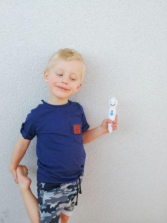 JAKOMAMACZ Triko JEANS - Chlapeček ( krátký rukáv ) Velikost: Dítě 98 - 104