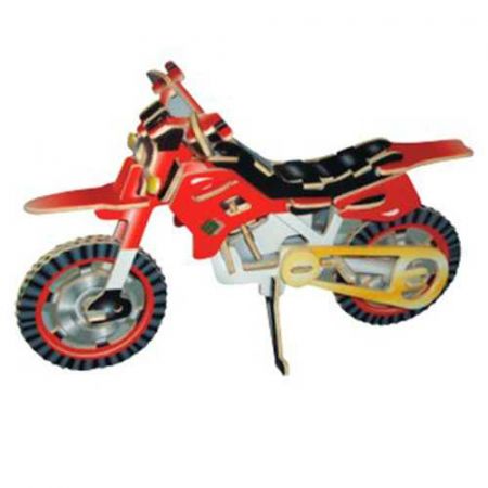 Woodcraft construction kit | Woodcraft Dřevěné 3D puzzle terénní motorka DS74120673