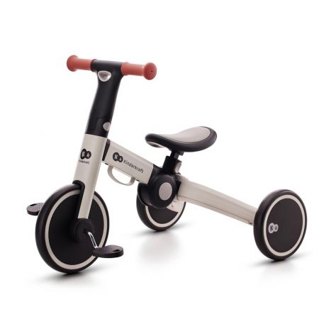 Odrážedlo / tříkolka Kinderkraft 4TRIKE 3v1 Silver Grey