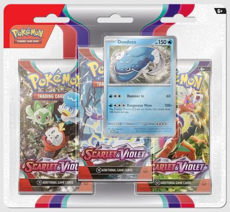 Pokémon Company Pokémon TCG: SV01 - 3 Blister Booster