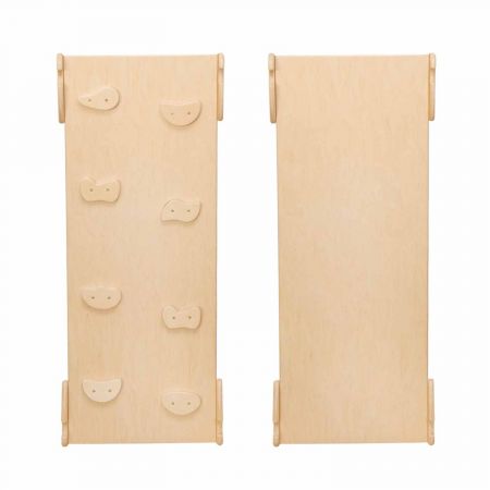WOODANDHEARTS Montessori piklerová rampa s kameny Small NW pebbles