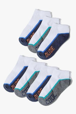 Minoti Ponožky chlapecké 7pack, Minoti, 13sock 30 Vel. 122/128