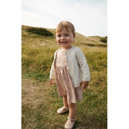 Wheat dětské boty Adele Mary Jane 405 - rose Velikost: 19 Přírodní kůže