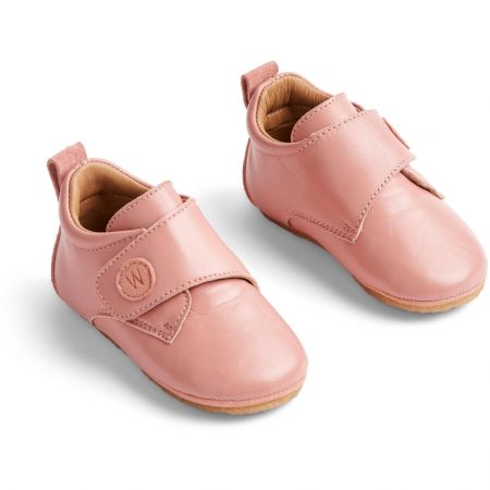 Wheat dětské kožené capáčky Dakota 402 - rose Velikost: 21 Přírodní kůže