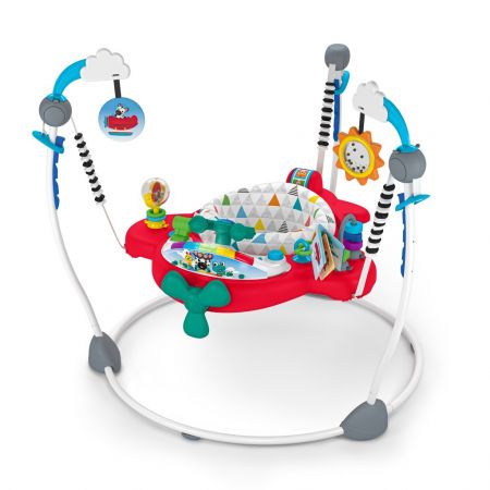 Baby Einstein BABY EINSTEIN Skákadlo/aktivní centrum 2v1 Ocean Explorers Airplane Adventure™ 6m+ do 12 kg