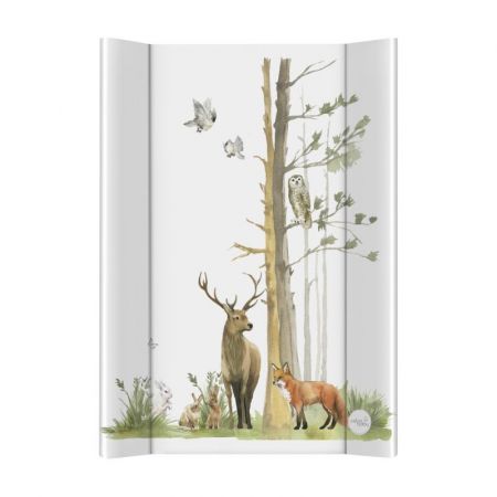 Ceba baby Přebalovací podložka Basic s pevnou deskou 70x50 cm - Woodland