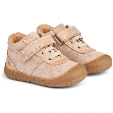 Wheat dětské boty pro první krůčky Kiwa  415 - beige rose Velikost: 22 Přírodní kůže