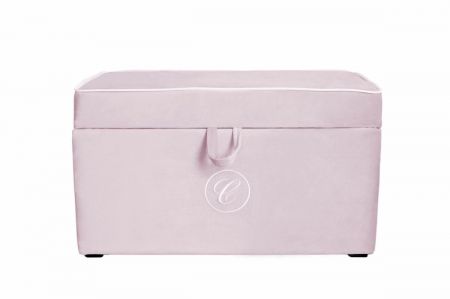 Caramella Baby Pink čalouněný úložný box na hračky