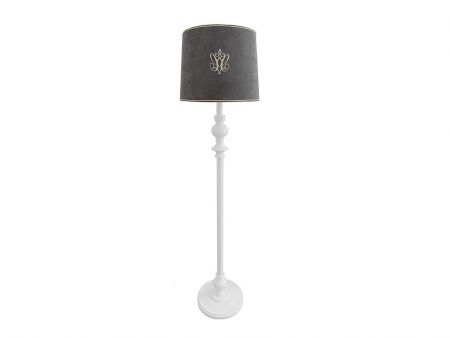 Caramella Anthracite Gloss stojací lampa s ozdobnou nohou