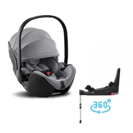 BRITAX RÖMER set Baby-Safe 5Z+Flex Base 5Z Grey Marble