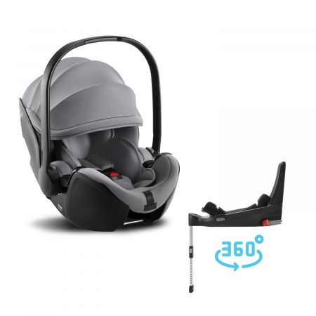 BRITAX RÖMER set Baby-Safe 5Z+Flex Base 5Z Fossil Grey