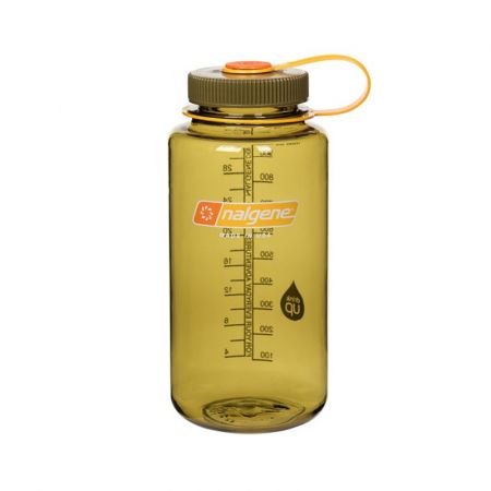 Nalgene Wide-Mouth 1000 ml, Olive lahev