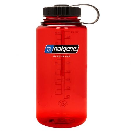 Nalgene Wide-Mouth 1000 ml, Sustain Red