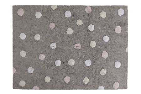 Lorena Canals ručně tkaný bavlněný koberec Polka dots