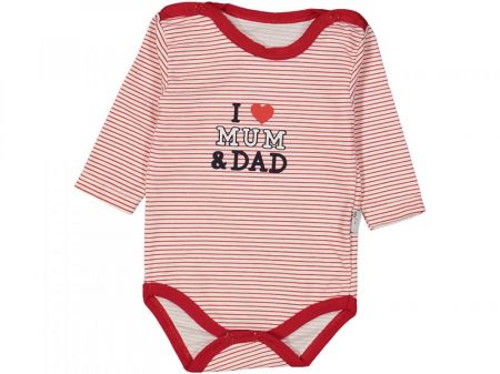 Dětské body I Love Mum & Dad 86 cm