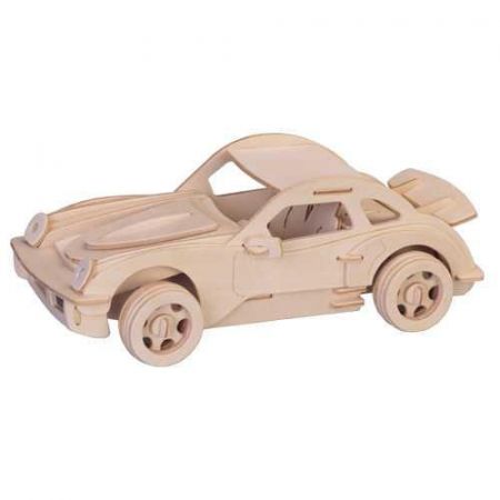 Woodcraft construction kit Woodcraft Dřevěné 3D puzzle velké Porsche